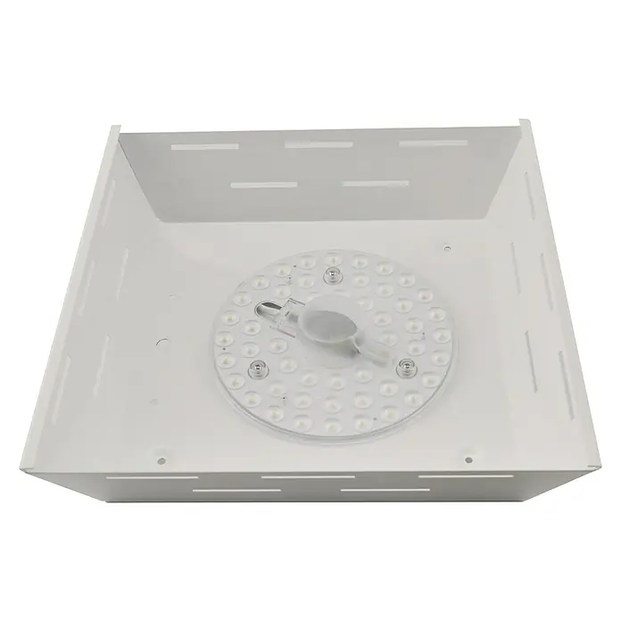 Plafón LED Boom - 18 W, L x An x Al: 30 x 30 x 15 cm, Blanco, Blanco neutro