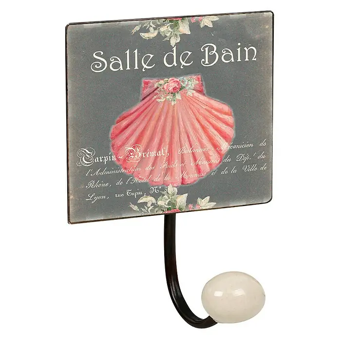 Nesu Gancho para colgar Salle de Bain 2 - L x An x Al: 155 x 100 x 70 mm, Número de ganchos: 1 ud.