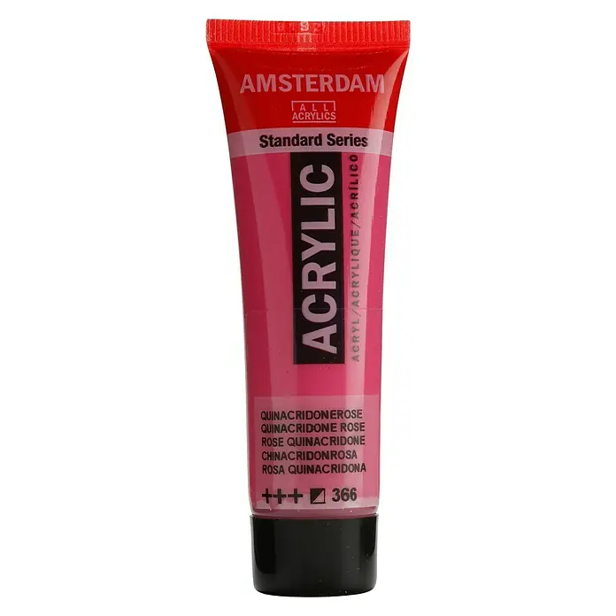 Talens Amsterdam Pintura acrílica Standard - Rosa quinacridona, 20 ml, Tubo