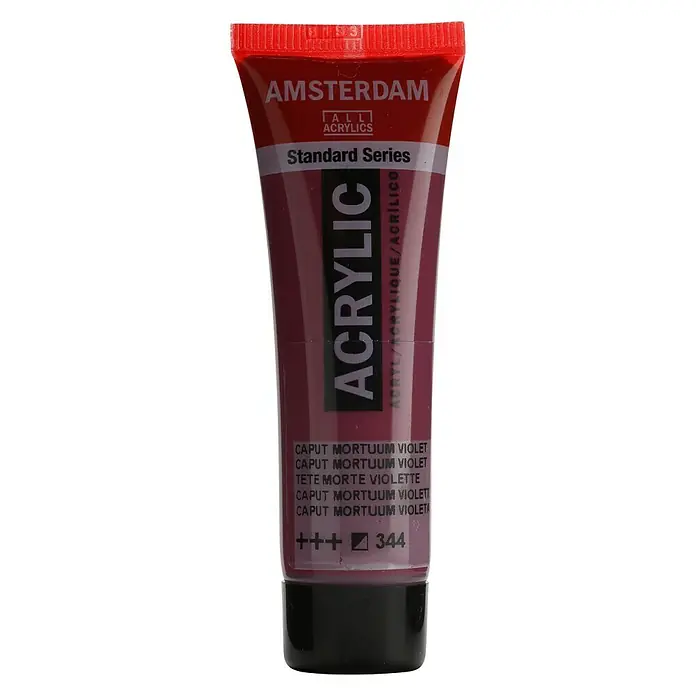 Talens Amsterdam Pintura acrílica Standard - Caput mortuum violeta, 20 ml, Tubo