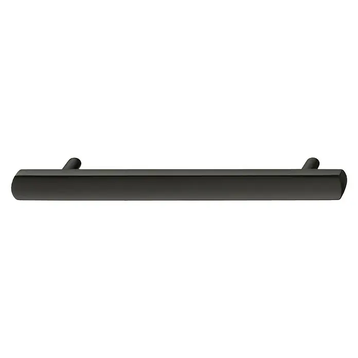 Häfele Tirador para muebles - Tipo de tirador del mueble: Estribo, L x An x Al: 219 x 32 x 20 mm, Otros, Lacado, Negro - Vista frontal