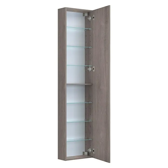 Camargue Espacio Visoki ormar - 40 x 17 x 170 cm, 1 vrata, Faro - Pogled sprijeda