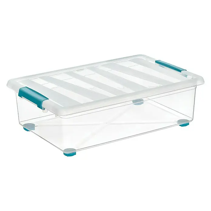 Caja con ruedas Katla - L x An x Al: 59 x 39 x 18,5 cm, 28 l