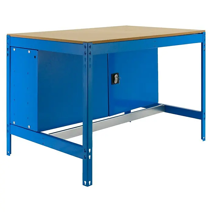 Simonrack Simonwork Banco de trabajo BT0 Locker - L x An x Al: 61 x 90 x 84,2 cm, Capacidad de carga: 400 kg, Azul
