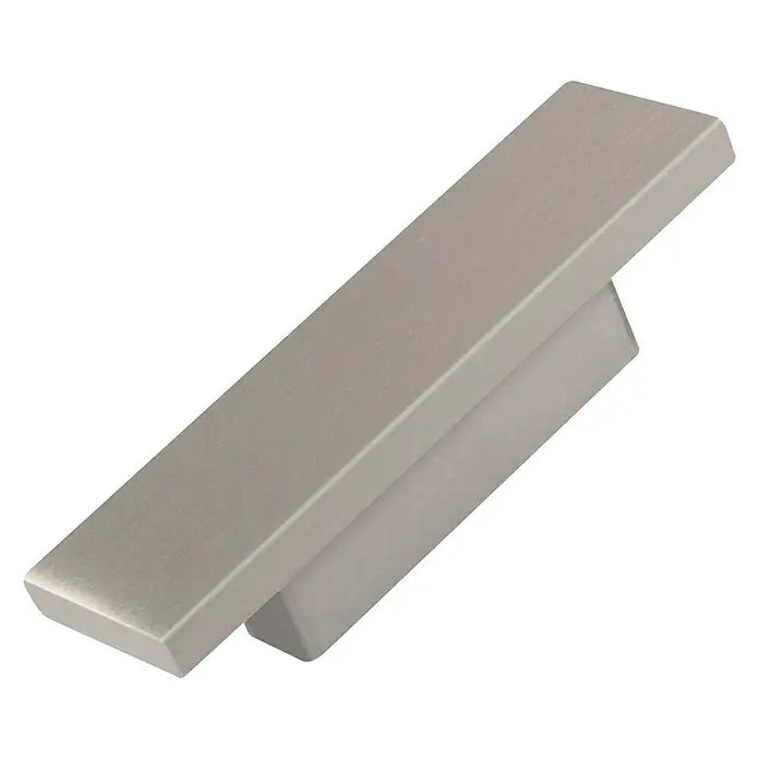 Nesu Tirador para muebles 880216 - L x An x Al: 7 x 2 x 1,8 cm, Niquelado, Níquel
