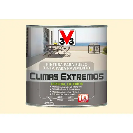 V33  Pintura para suelos Terrazas de madera
