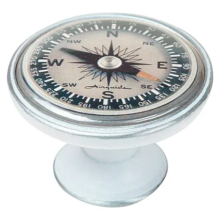 Nesu  Pomo para muebles Compás blanco