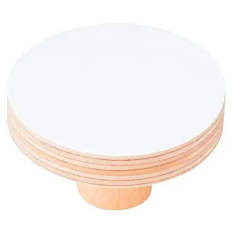 Nesu  Pomo para muebles Círculo blanco