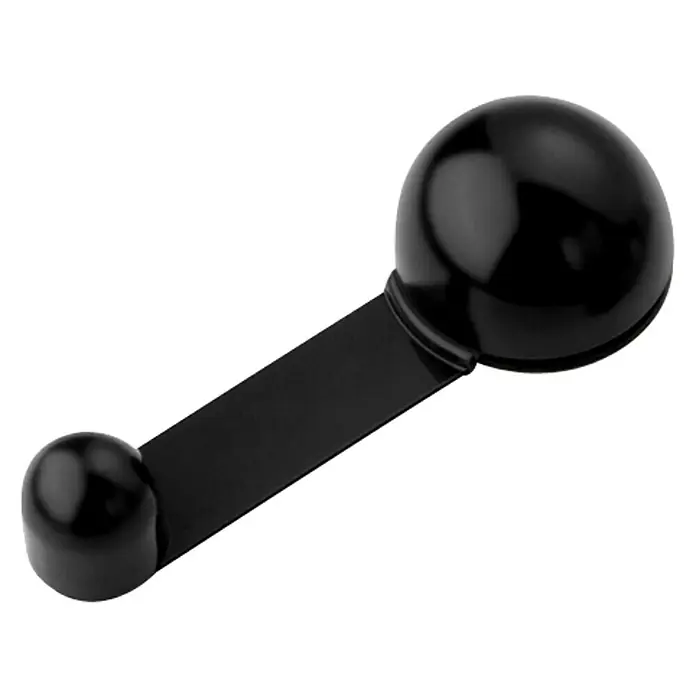 Inofix Tope de puerta retenedor 2035 - Plástico, Negro