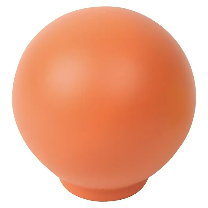 Nesu Pomo para muebles 626 - Ø x Al: 34 x 34 mm, Plástico, Naranja, Mate
