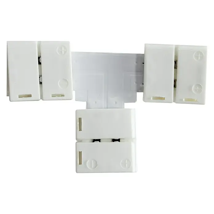 Alverlamp Conector en T para tiras LED - L x An: 4,4 x 2,8 cm, Plástico