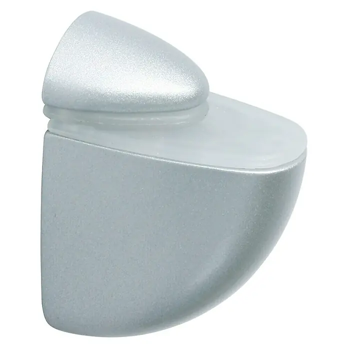 Rei Soporte de pared para estantes - Carga soportada: 10 kg, Apto para: Estantes, Cromo, 1 ud.