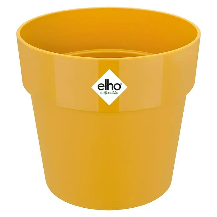 Elho Cubremaceta redondo B.for original Mini - Ocre