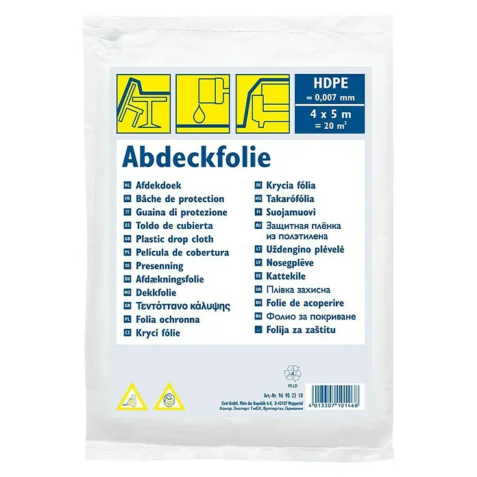 Film protector Cubretodo - 7 µm, Resistente y duradero