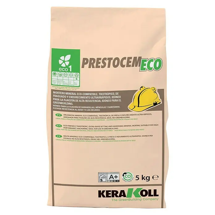 Kerakoll Mortero de reparación rápida Prestocem Eco - 5 kg