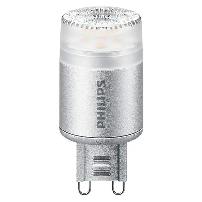 Philips Bombilla LED cápsula regulable - 2,5 W, G9, Color de luz: Blanco cálido, Intensidad regulable, Capsular