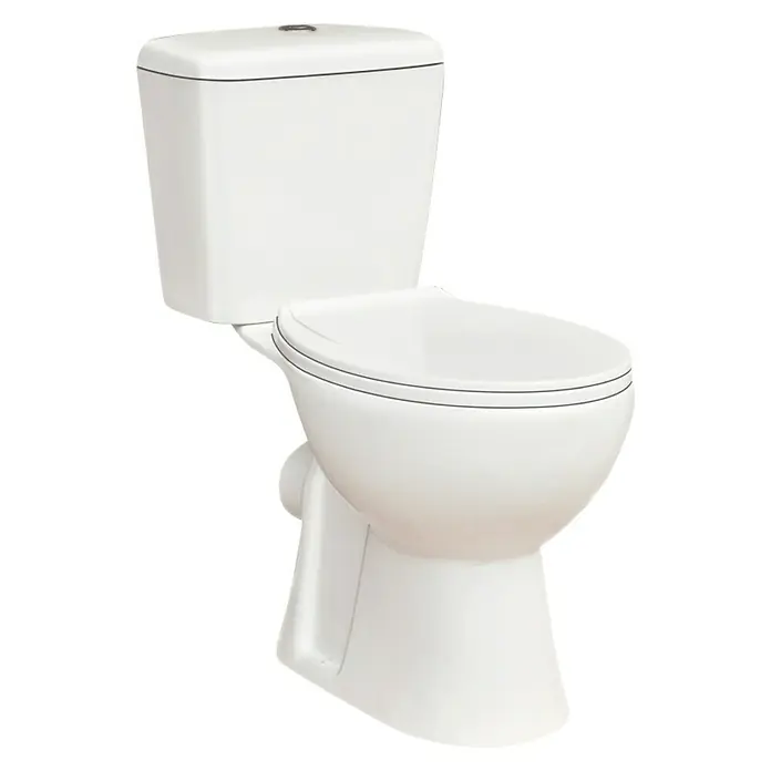 Pack de WC Bahia - Salida WC: Horizontal, Blanco