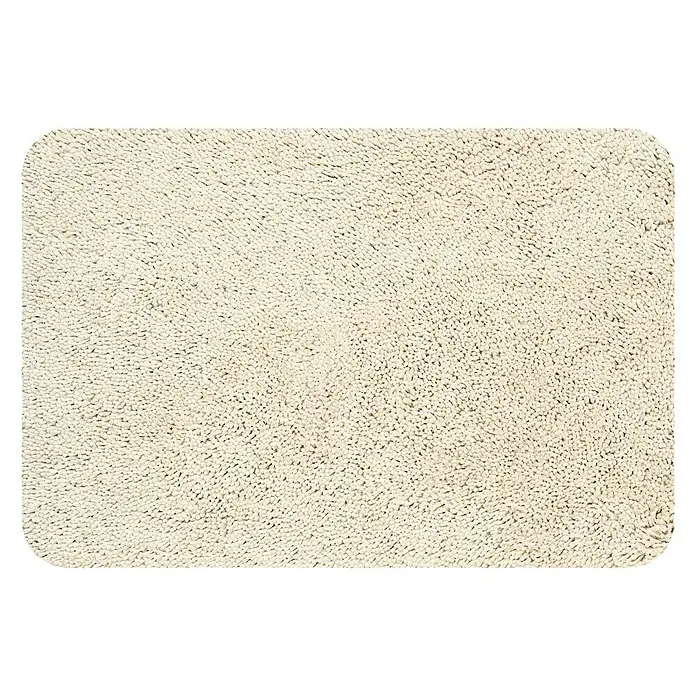 MSV Badteppich Highland - L x B: 55 x 65 cm, Beige, Polyester