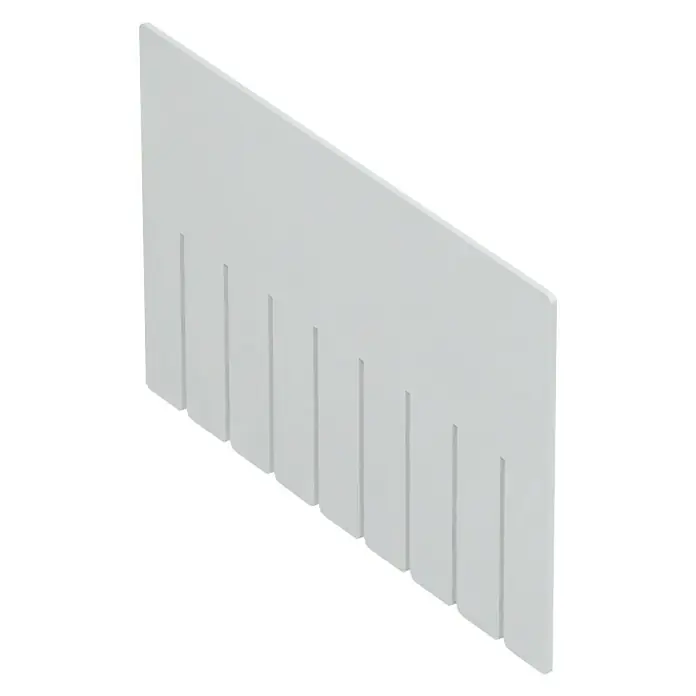 Surplus Systems Trennwand - Passend für: Surplus Systems Euronormboxen, L x H: 26 x 16 cm - Rechte Seitenansicht