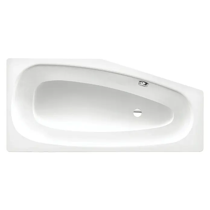 Kaldewei Badewanne Mini 836 - Linksseitig, 157 x 70 cm, Stahl-Email, Alpinweiß - Ansicht von oben