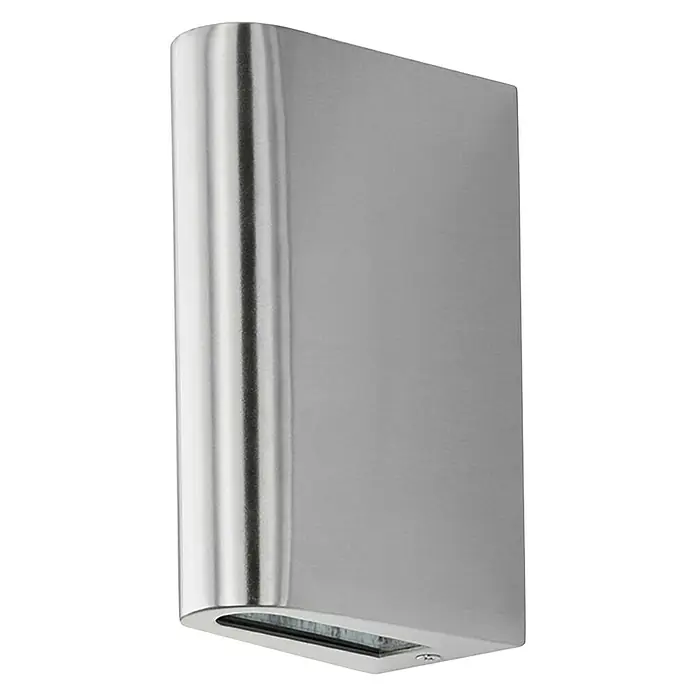 Eglo Led-wandlamp voor buiten - 8 W, 11 x 7,5 x 20 cm, Roestvrij staal