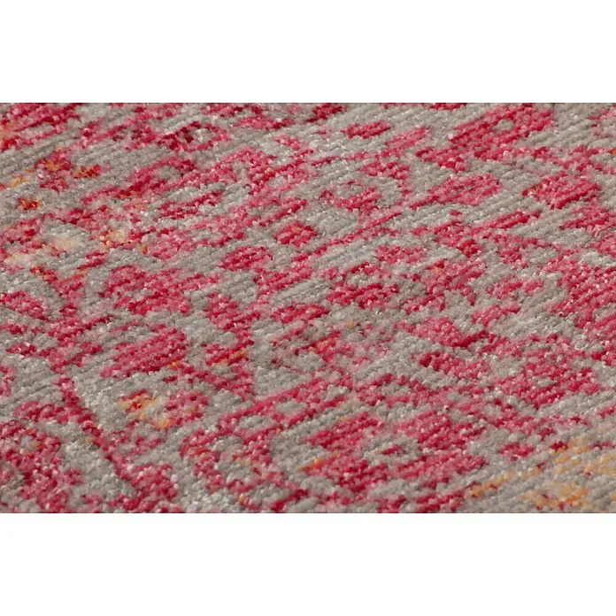Kayoom Kurzflorteppich Antigua - Rot, 170 x 120 cm, 100 % Polyester - Detailaufnahme
