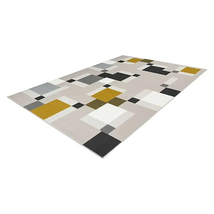 Kayoom Kurzflorteppich Esperanto - Multi, 290 x 200 cm, 100 % Polypropylen - Rechte Seitenansicht