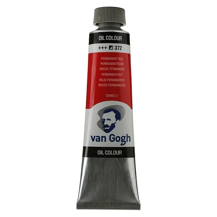 Talens Van Gogh Pintura al óleo Rojo permanente - 40 ml, Tubo