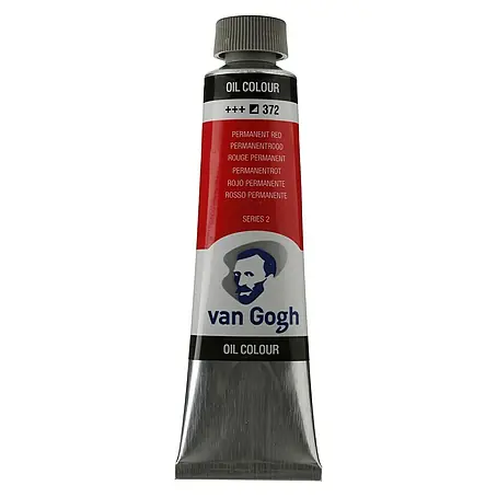 Talens Van Gogh Pintura al óleo Rojo permanente