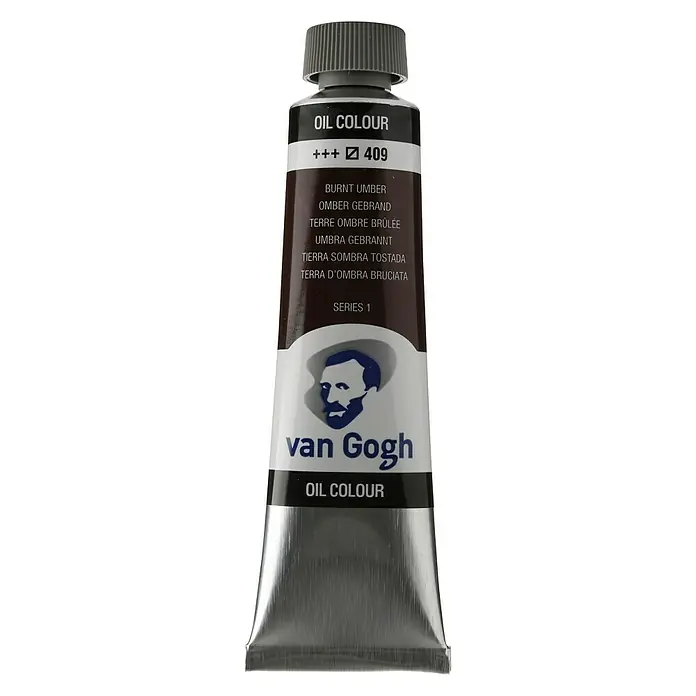 Talens Van Gogh Pintura al óleo sombra tostada - 40 ml, Tubo