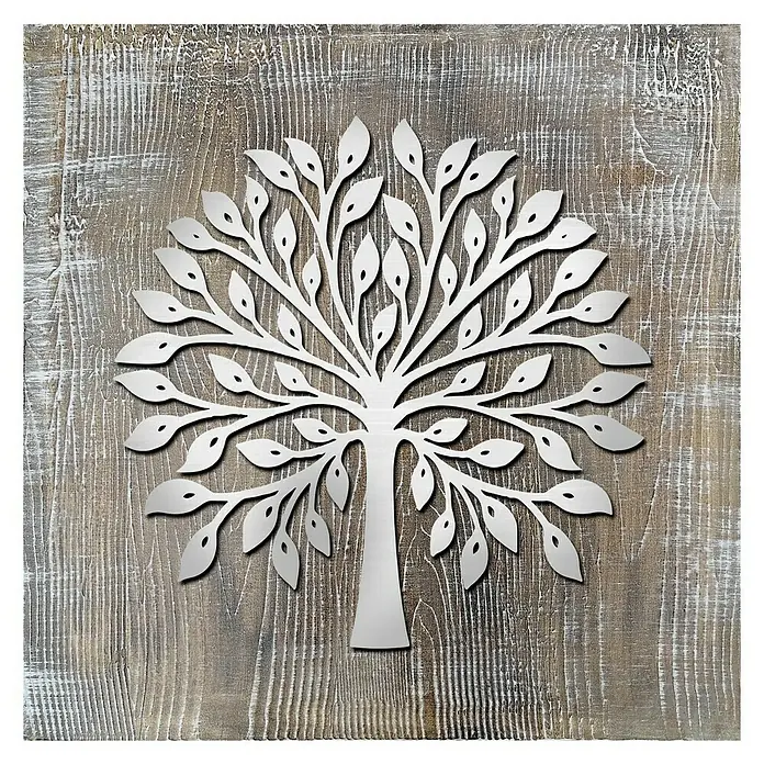 Cuadro Láser Árbol 5 - Tree, An x Al: 40 x 40 cm
