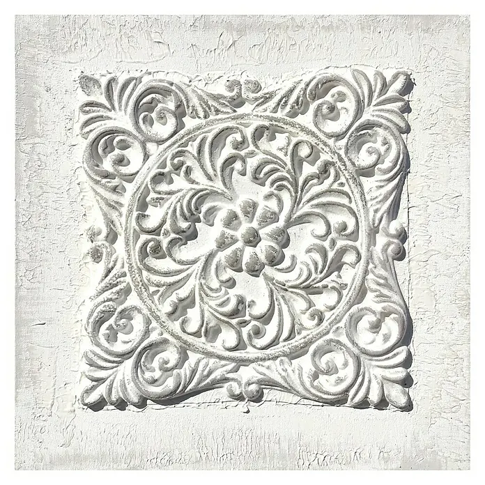 Cuadro con relieve Mosaic - Pieces, 40 x 40 cm