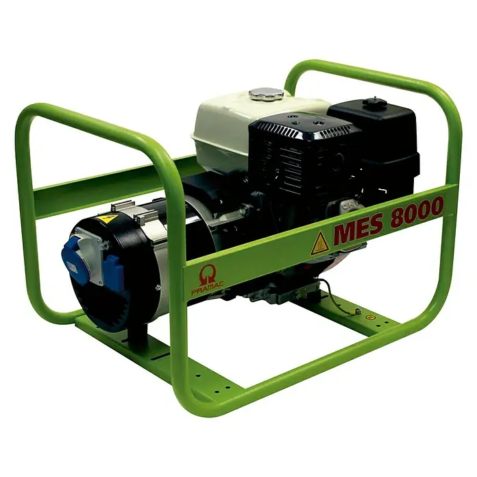 Pramac Generador MES8000 - 5.500 W, Volumen del depósito: 6,1 l