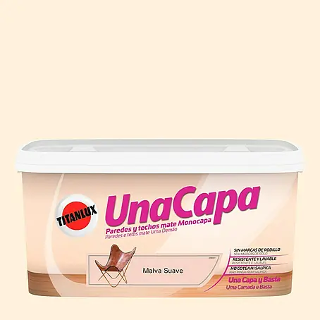 Titanlux Una Capa Pintura para paredes
