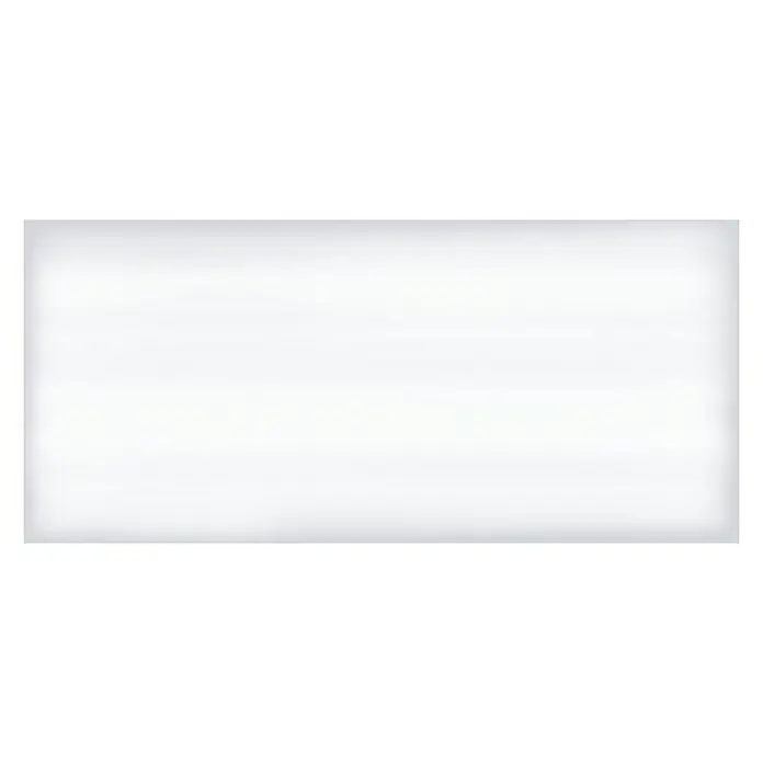 Decocer by Cinca Zidna pločica Glow - 25 x 55 cm, Bijele boje, Sjaj - Pogled sprijeda