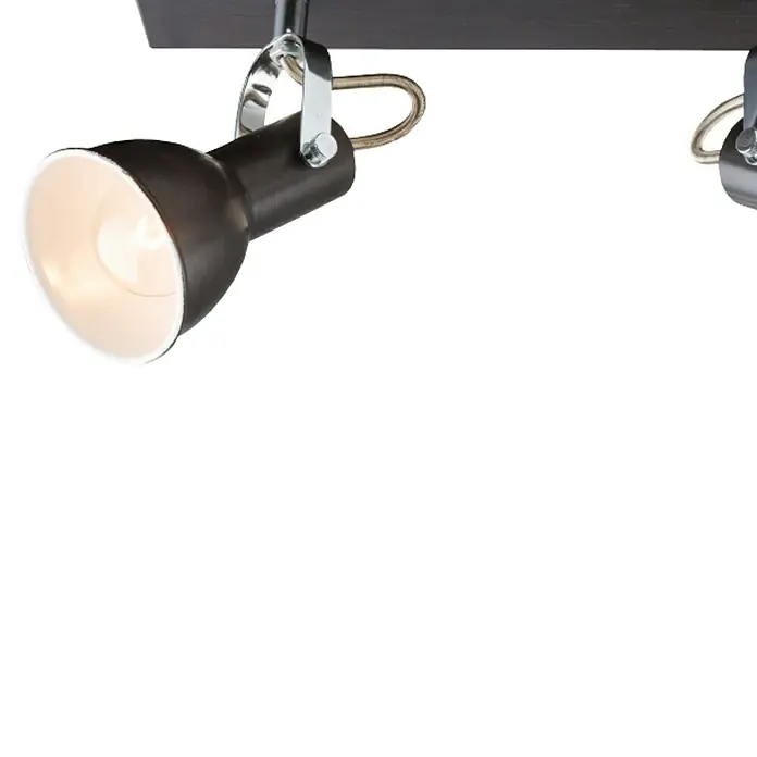 Globo Deckenstrahler Fargo - 80 W, L x B x H: 32 x 12,5 x 14 cm, Blau/Weiß, E14