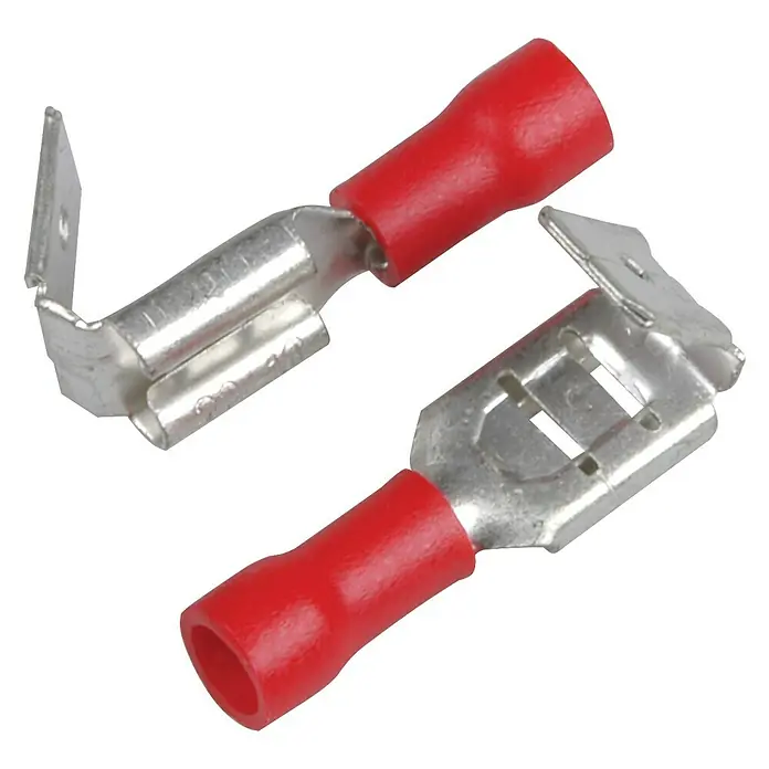 Cartrend Steckverteiler - 20 Stk., Querschnitt: 0,25 - 1,5 mm², Rot - Ansicht von oben