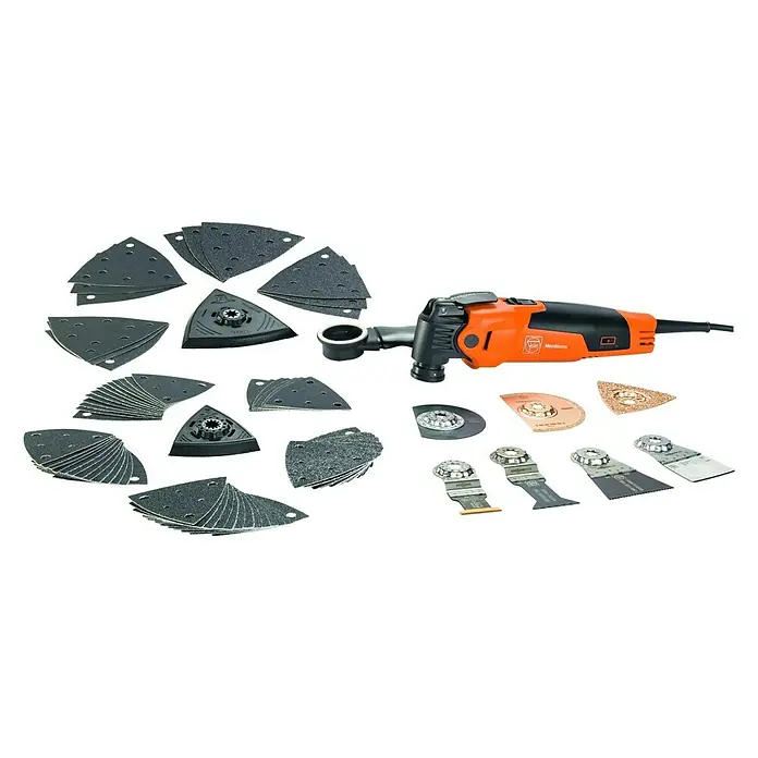 Fein MultiMaster Multitool FMM 350 QSL - 350 W, Oscillatiehoek: ± 1,7° - Top-down weergave