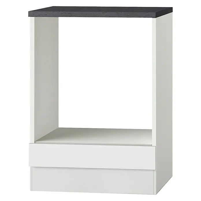 Optifit Oslo Herd-Umbauschrank Oslo 214 - 60 x 60 x 84,8 cm, Weiß