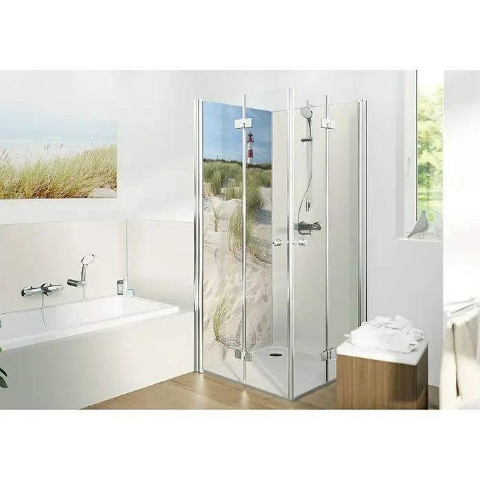 SanDesign Alu-Verbundplatte Leuchtturm - 100 x 250 cm, Leuchtturm