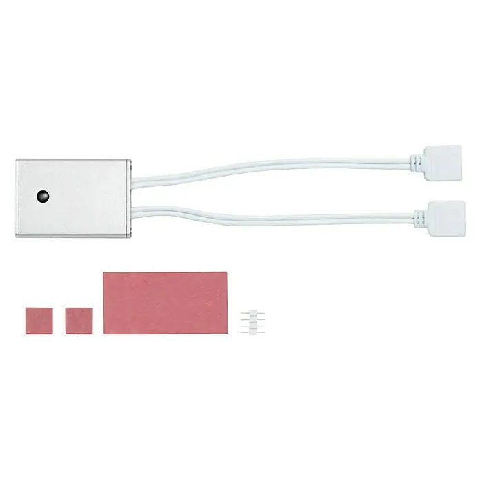 Paulmann YourLED Sensor crepuscular - Plateado