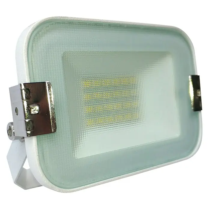 Alverlamp Proyector LED LQ - 10 W, Color de luz: Blanco neutro, IP65, Blanco