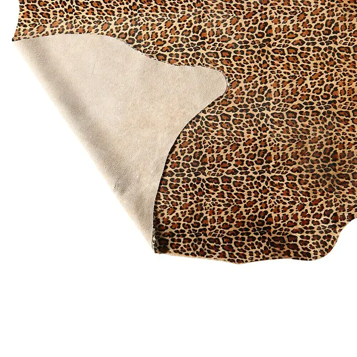 Esbeco Deko-Kuhfell - Leopard, 100 % Echtfell, Fläche ca.: 3 m² - 4 m² - Detailaufnahme