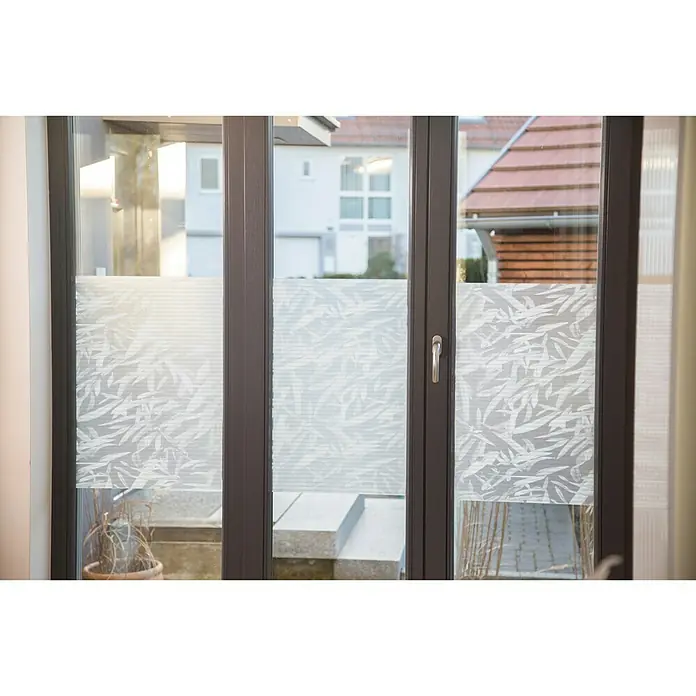D-c-fix Static Premium Glasfolie Perth - 150 x 67,5 cm, Transparent, Statisch haftend