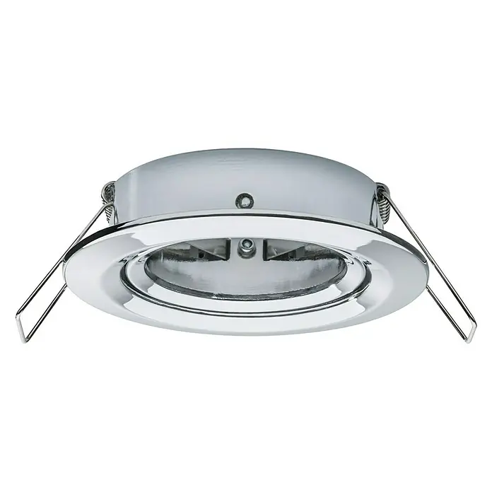 Paulmann LED-Einbauleuchten-Set Nova - 6,5 W, Chrom, 3 Stk., Warmweiß