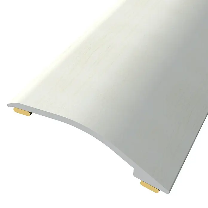 Baglinox Perfil de transición inclinado Roble - 44 - Roble, 90 cm x 38 mm, Pegado