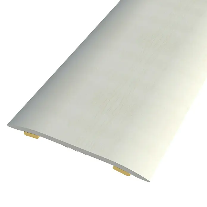 Baglinox Junta de transición Roble - 44 - 90 cm x 38 mm x 2,3 mm, Aluminio