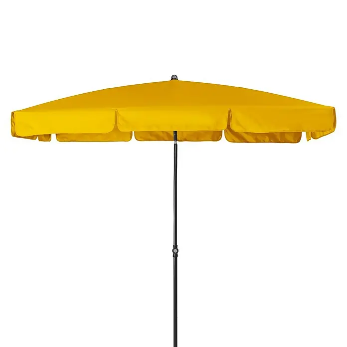 Doppler Sunline Sonnenschirm Waterproof Neo - Gelb, 225 x 120 cm - Vorderansicht