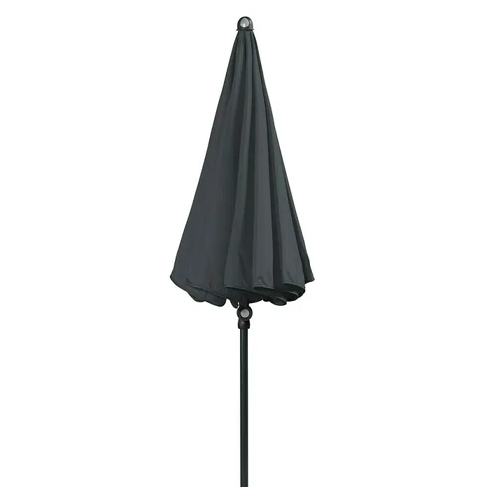 Doppler Sunline Sonnenschirm Neo - Anthrazit, Ø x H: 150 x 230 cm - Vorderansicht