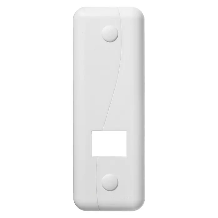 Schellenberg Abdeckplatte Softline - 184 x 64 x 9 mm, Lochabstand: 135 mm, Weiß